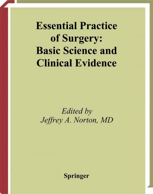 Cover of the book Essential Practice of Surgery by M. Li, Springer New York