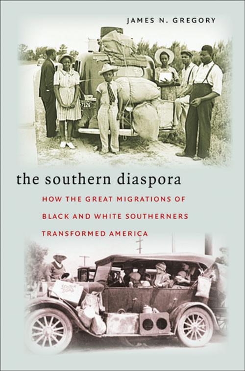 Cover of the book The Southern Diaspora by James N. Gregory, The University of North Carolina Press