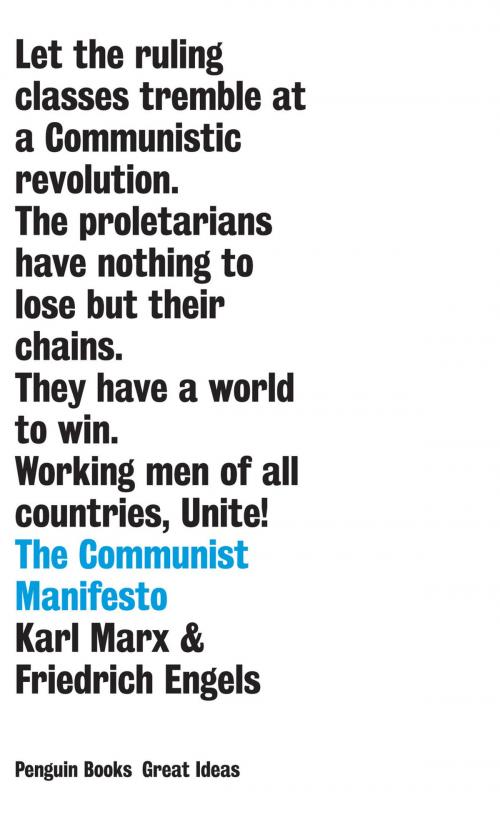 Cover of the book The Communist Manifesto by Karl Marx, Friedrich Engels, Penguin Publishing Group