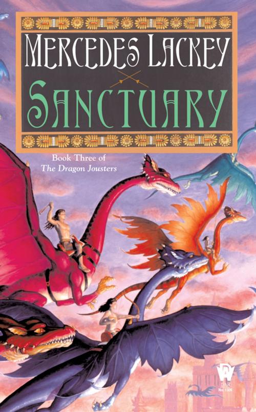 Cover of the book Sanctuary by Mercedes Lackey, DAW
