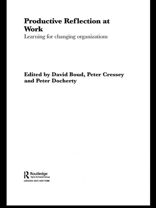 Cover of the book Productive Reflection at Work by , Taylor and Francis