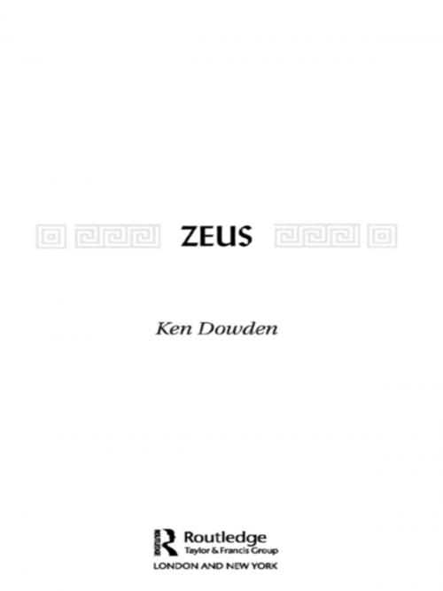 Cover of the book Zeus by Ken Dowden, Taylor and Francis