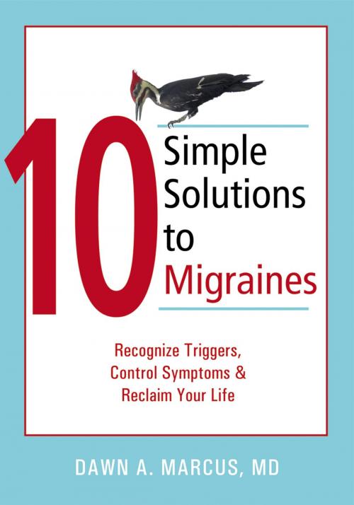 Cover of the book 10 Simple Solutions to Migraines by Dawn Marcus, MD, New Harbinger Publications