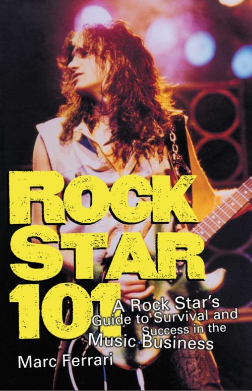 Cover of the book Rock Star 101 by Marc Ferrari, Allworth