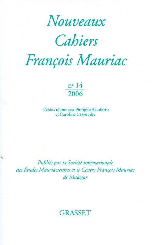 Cover of the book Nouveaux cahiers François Mauriac n°14 by François Mauriac, Grasset