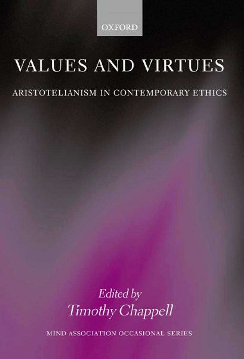 Big bigCover of Values and Virtues
