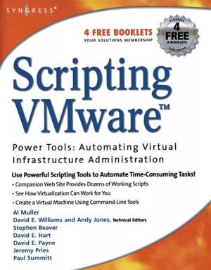 Book cover of Scripting VMware Power Tools: Automating Virtual Infrastructure Administration
