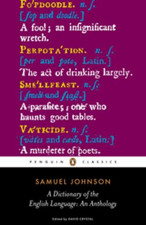 Cover of the book A Dictionary of the English Language: an Anthology by Jackson Sharp