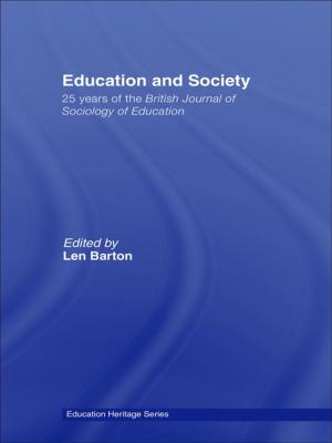 Cover of the book Education and Society by Richard Münch
