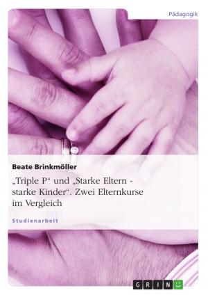 Cover of the book 'Triple P' und 'Starke Eltern - starke Kinder'. Zwei Elternkurse im Vergleich by Jan Karrasch