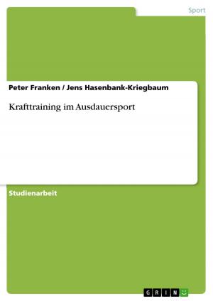 Cover of the book Krafttraining im Ausdauersport by Michael Estel