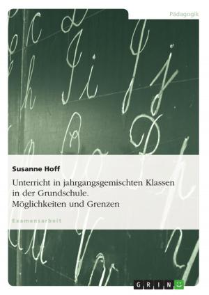 Cover of the book Unterricht in jahrgangsgemischten Klassen in der Grundschule. Möglichkeiten und Grenzen by Roland Engelhart