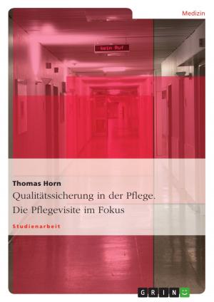 Cover of the book Qualitätssicherung in der Pflege. Die Pflegevisite im Fokus by Niclas Dominik Weimar