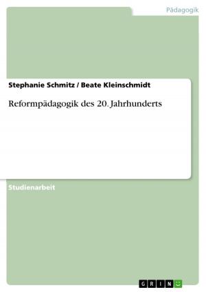 Cover of the book Reformpädagogik des 20. Jahrhunderts by Markus Schulte
