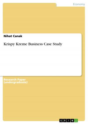 Cover of the book Krispy Kreme Business Case Study by Jacqueline Stoj