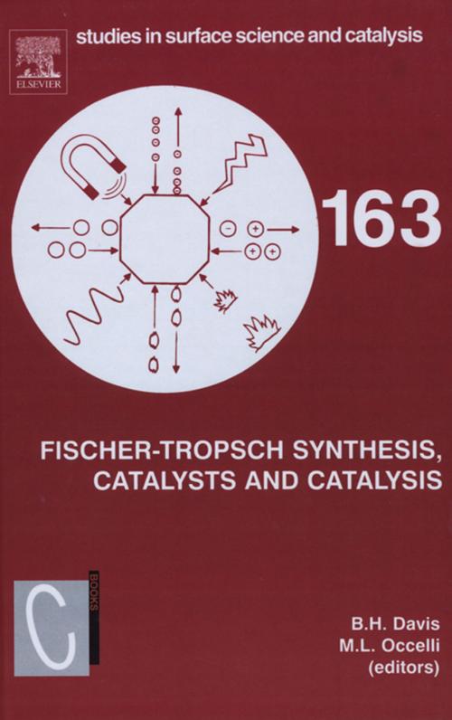 Cover of the book Fischer-Tropsch Synthesis, Catalysts and Catalysis by Burtron H. Davis, Mario L. Occelli, Elsevier Science