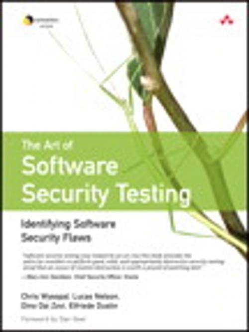 Cover of the book The Art of Software Security Testing by Chris Wysopal, Lucas Nelson, Elfriede Dustin, Dino Dai Zovi, Pearson Education