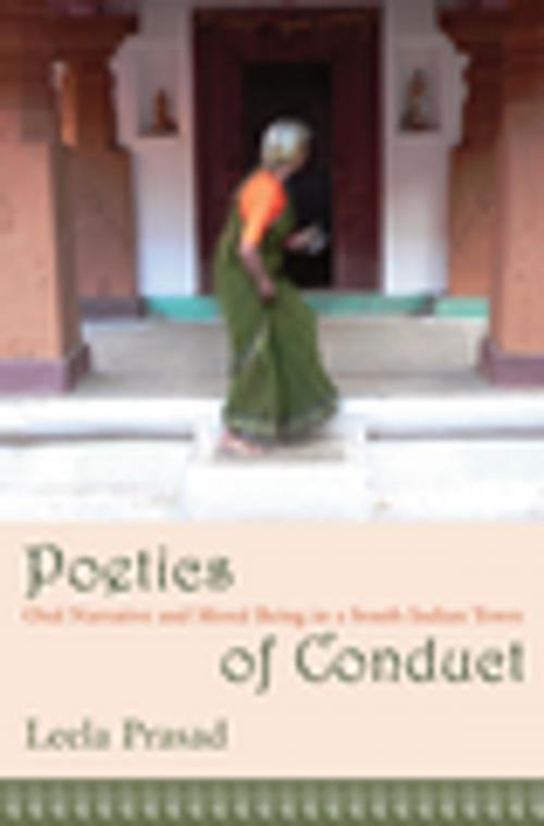 Cover of the book Poetics of Conduct by Leela Prasad, Columbia University Press