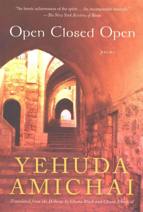 Cover of the book Open Closed Open by Yehuda Amichai, HMH Books