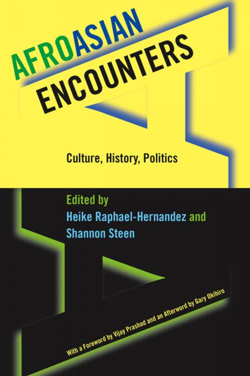 Cover of the book AfroAsian Encounters by Gary Okihiro, NYU Press