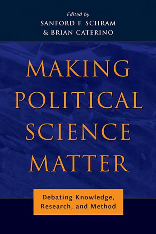 Cover of the book Making Political Science Matter by , NYU Press