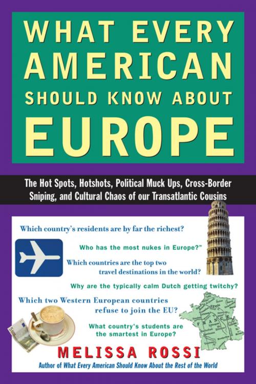 Cover of the book What Every American Should Know About Europe by Melissa Rossi, Penguin Publishing Group