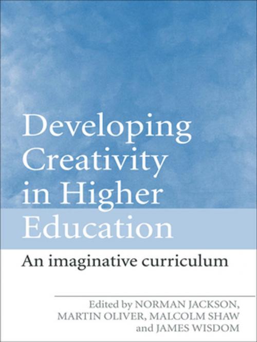 Cover of the book Developing Creativity in Higher Education by , Taylor and Francis