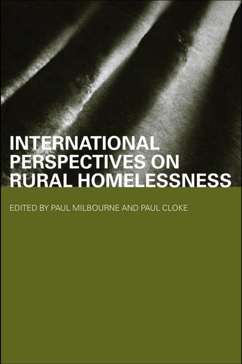 Cover of the book International Perspectives on Rural Homelessness by , Taylor and Francis