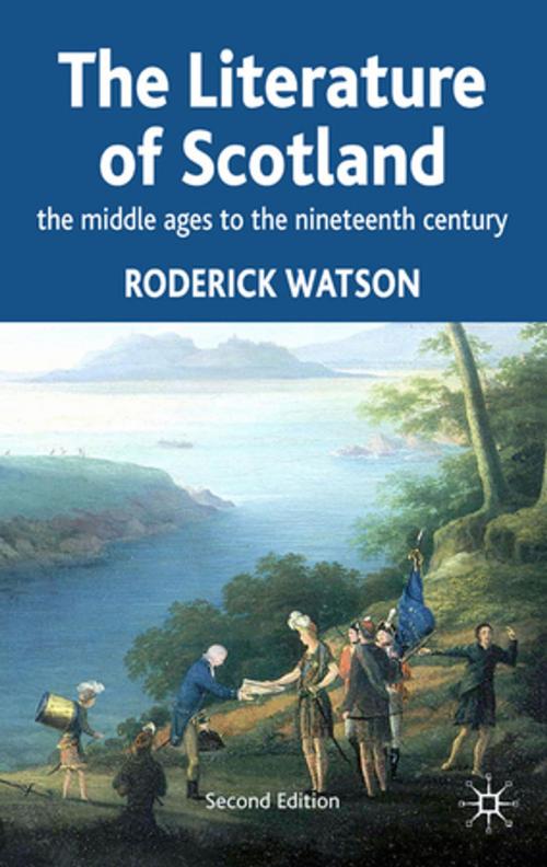 Cover of the book Literature of Scotland by Professor Roderick Watson, Palgrave Macmillan