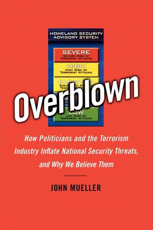 Cover of the book Overblown by John Mueller, Free Press