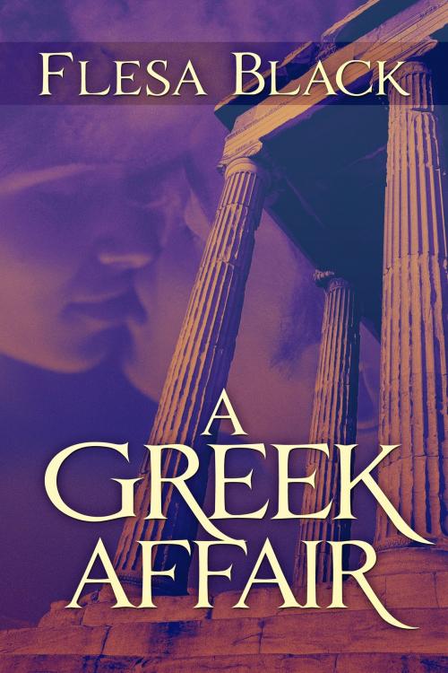 Cover of the book A Greek Affair by Flesa Black, Liquid Silver Books