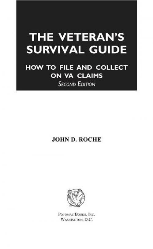 Cover of the book The Veteran's Survival Guide by John D. Roche, Potomac Books Inc.