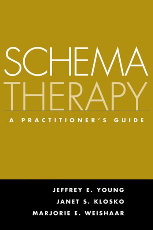 Cover of the book Schema Therapy by Jeffrey E. Young, PhD, Janet S. Klosko, PhD, Marjorie E. Weishaar, Phd, Guilford Publications