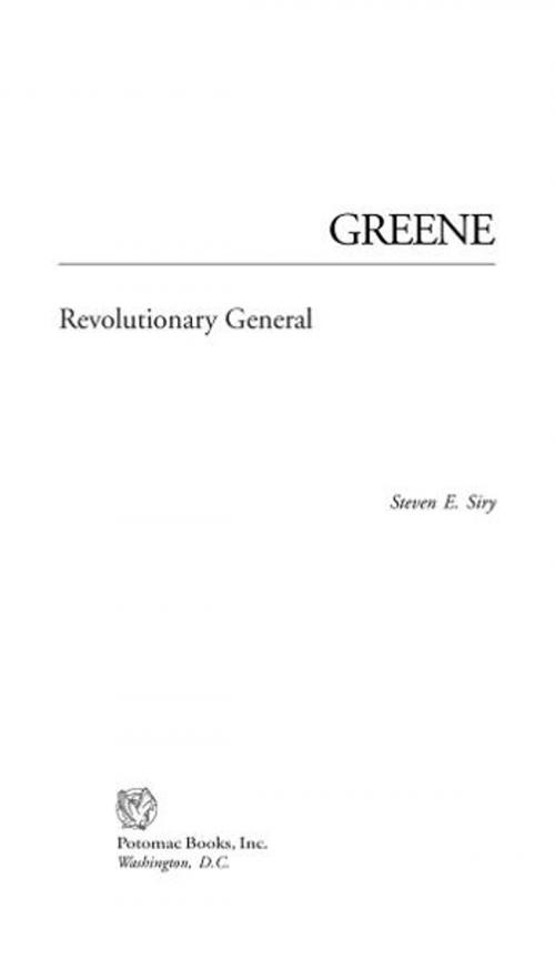 Cover of the book Greene by Steven E Siry, Potomac Books Inc.