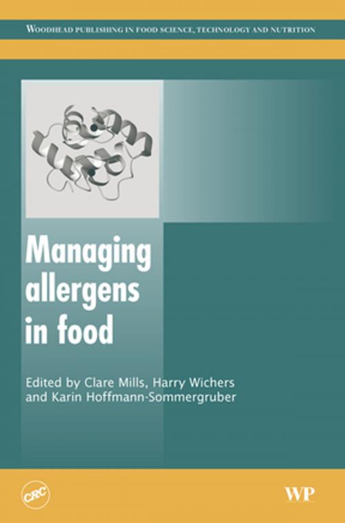 Cover of the book Managing Allergens in Food by , Elsevier Science
