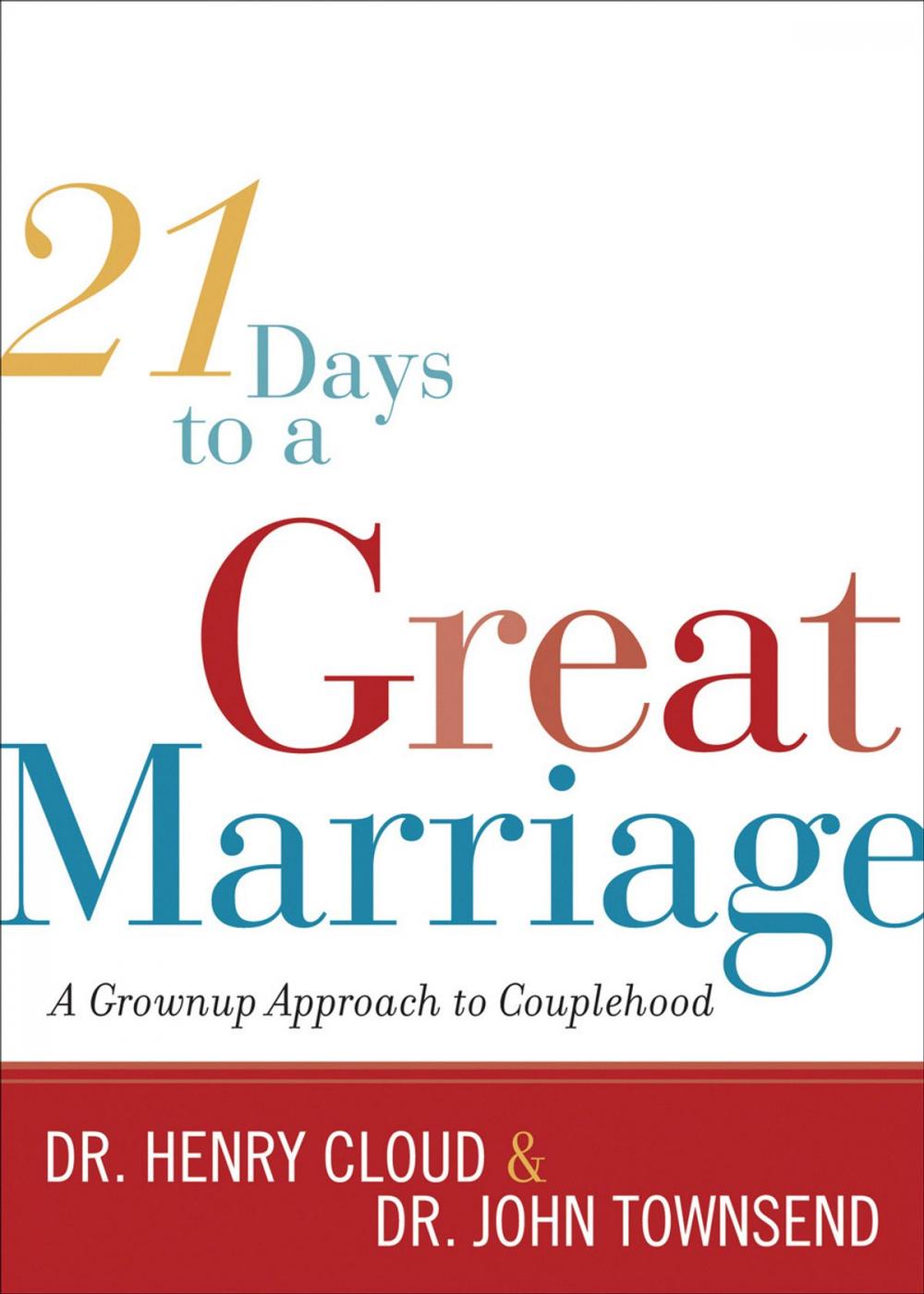 Big bigCover of 21 Days to a Great Marriage