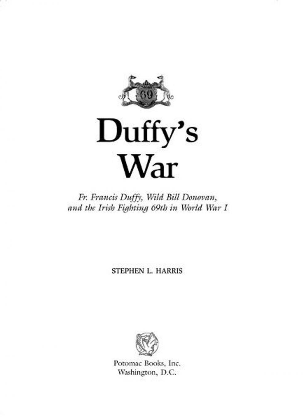 Big bigCover of Duffy's War