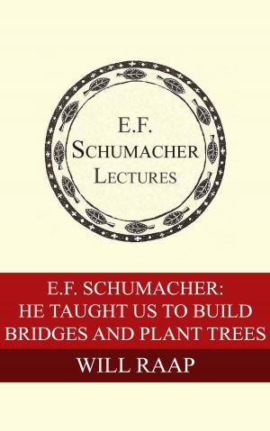 Cover of the book E. F. Schumacher: He Taught Us To Build Bridges and Plant Trees by Wes Jackson, Hildegarde Hannum