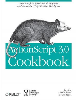 Cover of the book ActionScript 3.0 Cookbook by Sander Mak, Paul Bakker