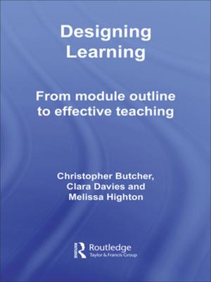 Cover of the book Designing Learning by Narinderjit Gill, Jenny Tyrrell