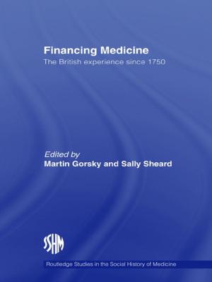 Cover of the book Financing Medicine by Donald Fielder