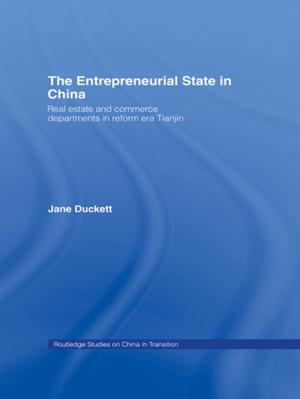 Book cover of The Entrepreneurial State in China