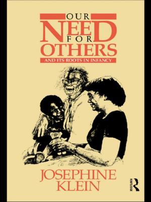 bigCover of the book Our Needs for Others and Its Roots in Infancy by 