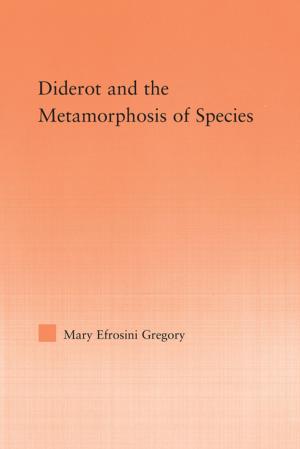 Cover of the book Diderot and the Metamorphosis of Species by Pari Riahi