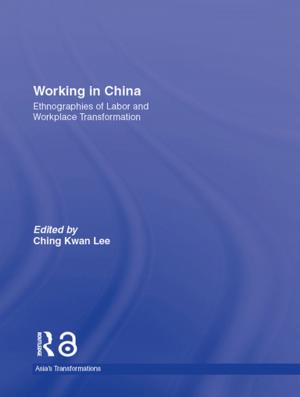 Cover of the book Working in China by John Rahn, Benjamin Boretz
