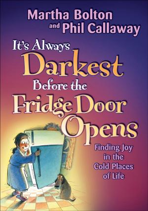 Cover of the book It's Always Darkest Before the Fridge Door Opens by Le blagueur masqué, Dites-le avec une blague !