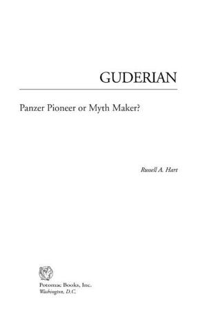 Cover of the book Guderian by Richard L. Kugler; Hans Binnendijk