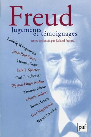 Book cover of Freud. Jugements et témoignages