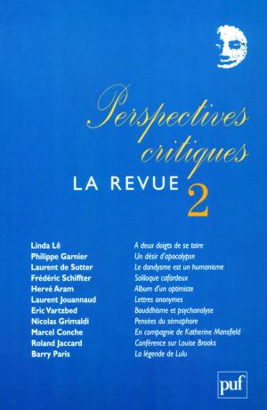 Book cover of Perspectives critiques : la Revue 2