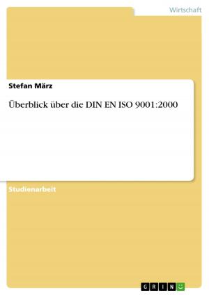 Cover of the book Überblick über die DIN EN ISO 9001:2000 by Sarah Selke